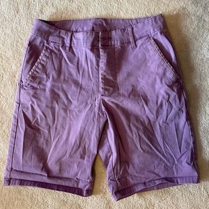 Purple asos shorts